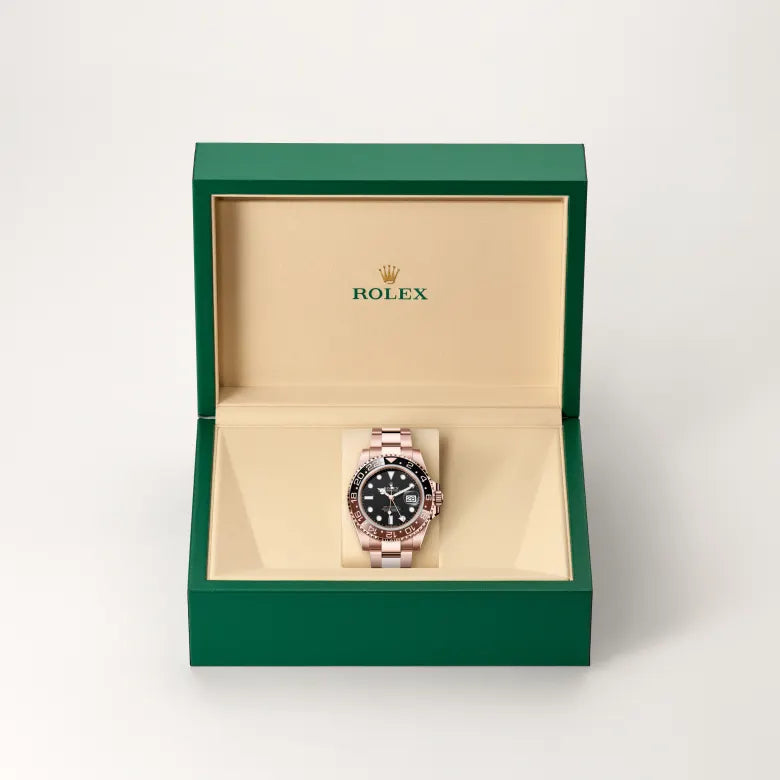 rolex gmt-master ii in 18 ct everose gold, m126715chnr-0001 - Date & Time