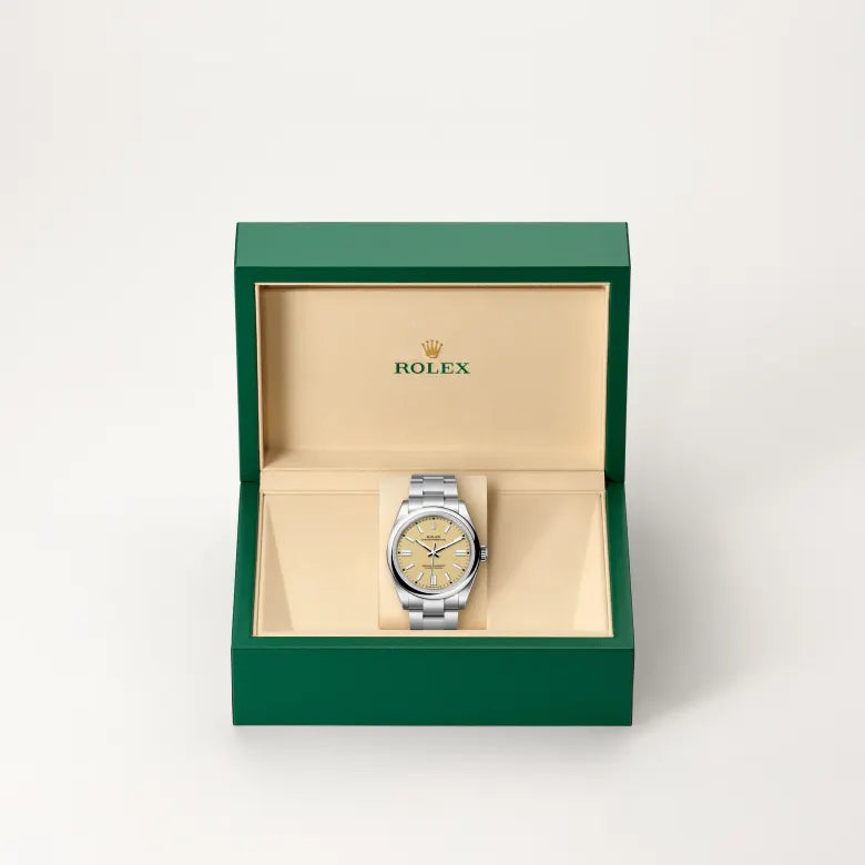 rolex oyster perpetual in oystersteel, m134300-0007 - Date & Time