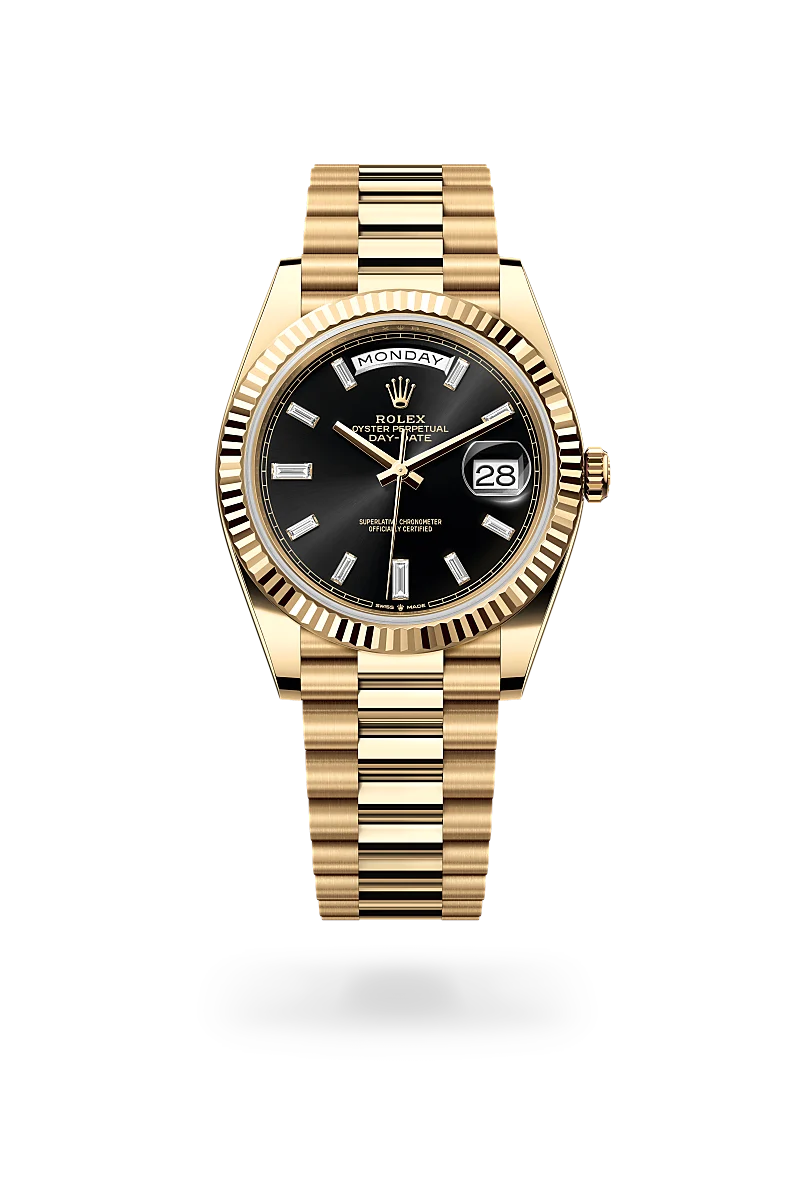 rolex day-date in 18 ct yellow gold, m228238-0004 - Date & Time