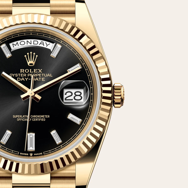 rolex day-date in 18 ct yellow gold, m228238-0004 - Date & Time