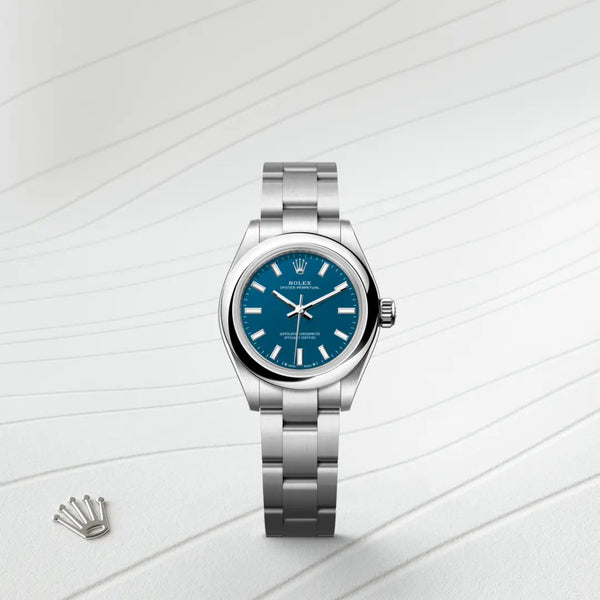 rolex oyster perpetual in oystersteel, m276200-0011 - Date & Time