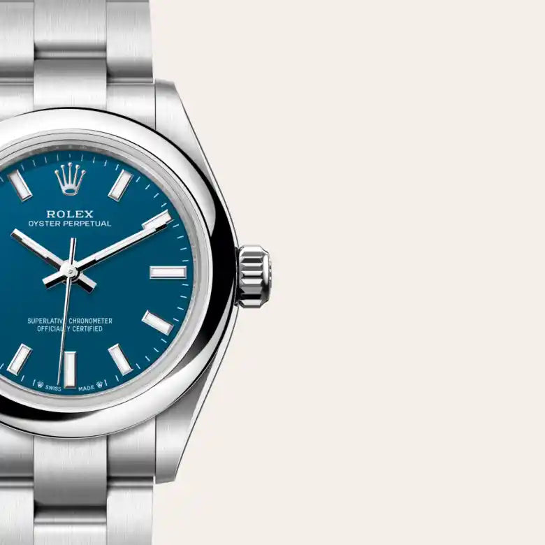 rolex oyster perpetual in oystersteel, m276200-0011 - Date & Time