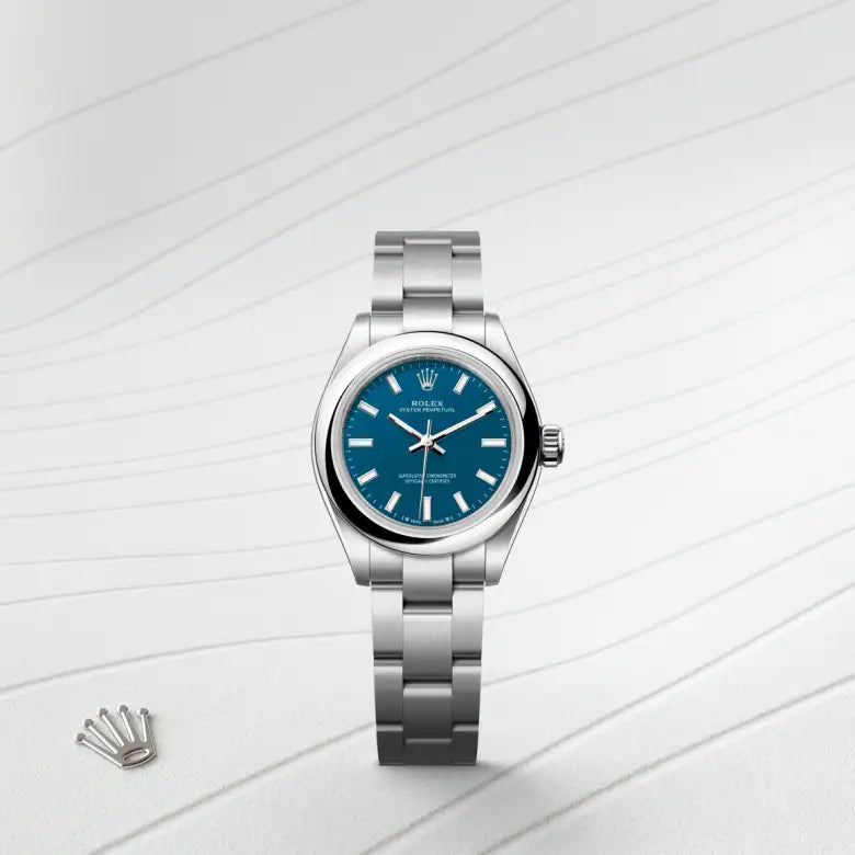 rolex oyster perpetual in oystersteel, m276200-0011 - Date & Time