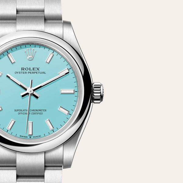 rolex oyster perpetual in oystersteel, m277200-0007 - Date & Time