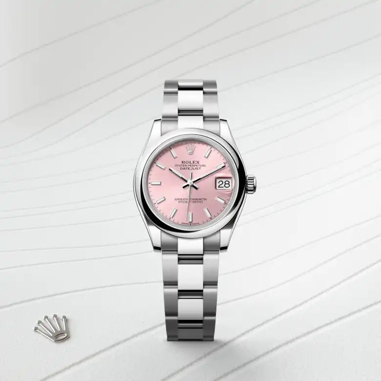 rolex datejust in oystersteel, m278240-0007 - Date & Time