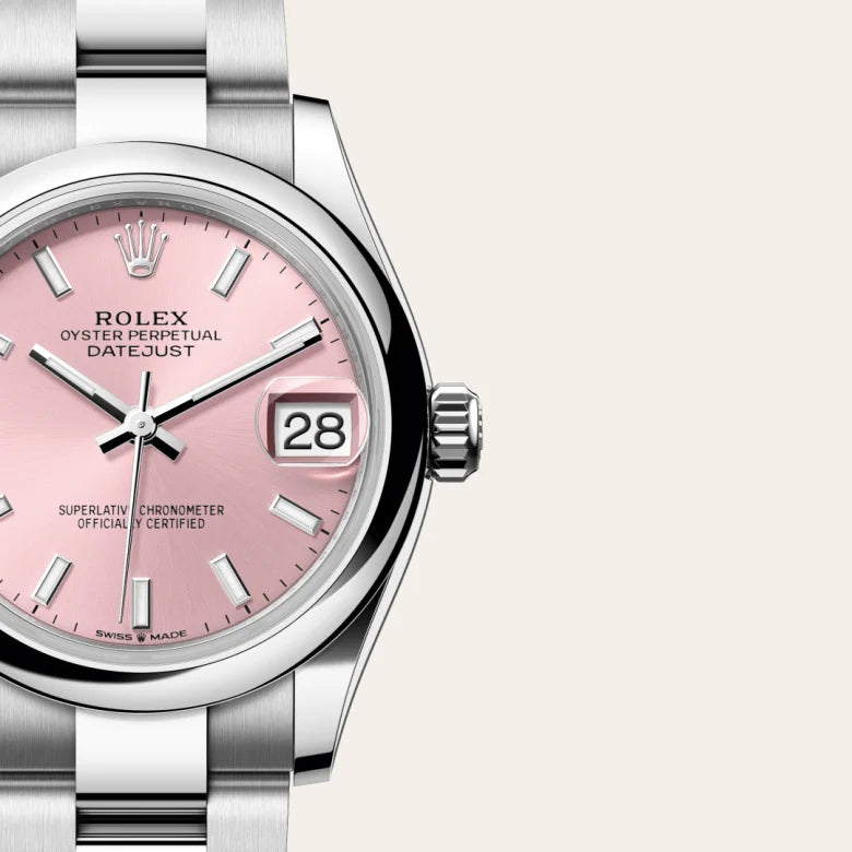 rolex datejust in oystersteel, m278240-0007 - Date & Time