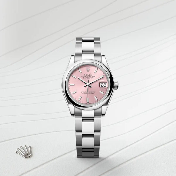 rolex datejust in oystersteel, m278240-0007 - Date & Time