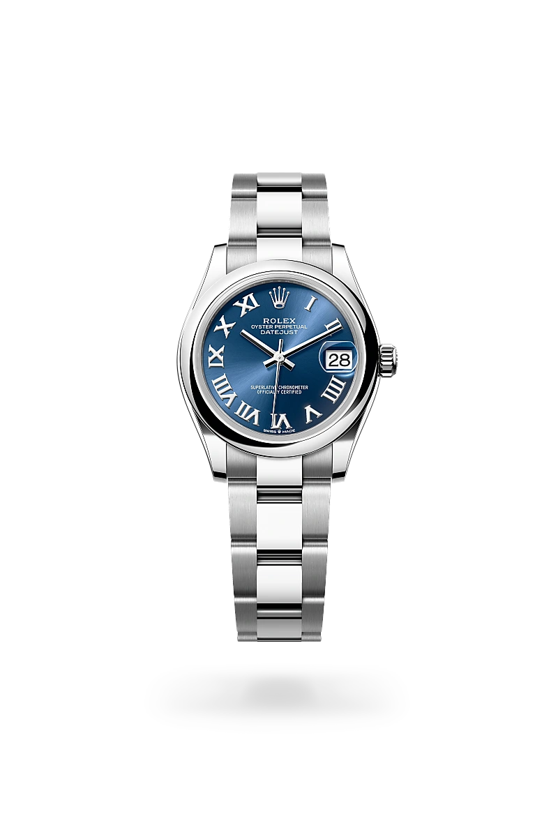 rolex datejust in oystersteel, m278240-0017 - Date & Time