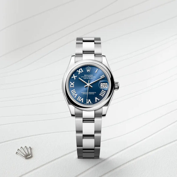 rolex datejust in oystersteel, m278240-0017 - Date & Time