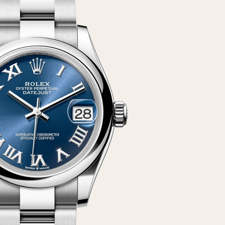rolex datejust in oystersteel, m278240-0017 - Date & Time