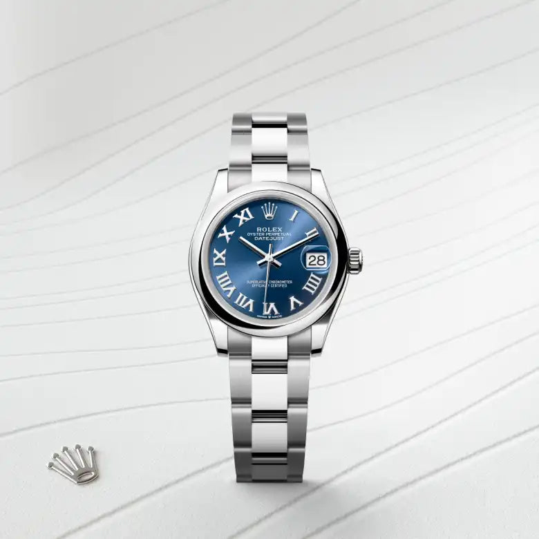 rolex datejust in oystersteel, m278240-0017 - Date & Time