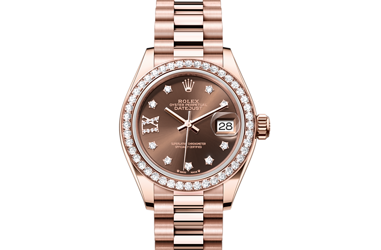 Rolex Lady-Datejust in 18 ct Everose gold, M279135RBR-0001 | Date