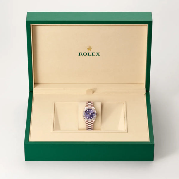 rolex lady-datejust in 18 ct everose gold, m279135rbr-0020 - Date & Time