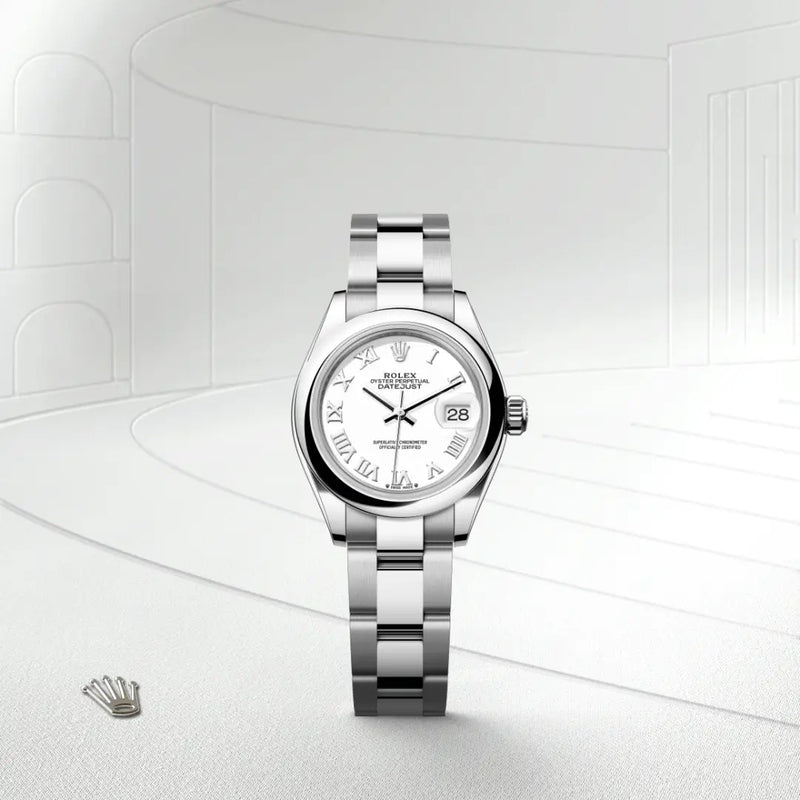 rolex lady-datejust in oystersteel, m279160-0016 - Date & Time