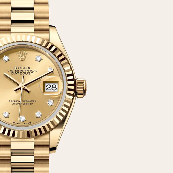 rolex lady-datejust in 18 ct yellow gold, m279178-0013 - Date & Time