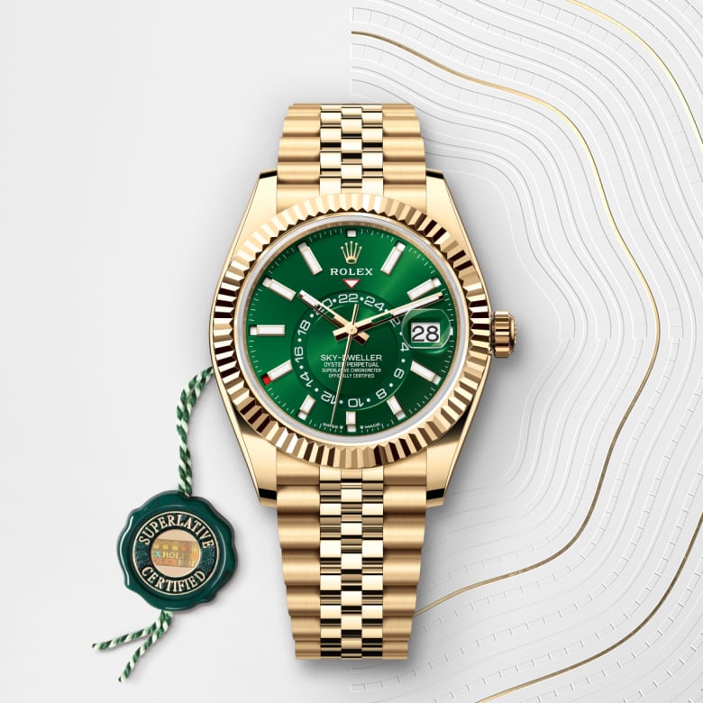 Rolex Sky-Dweller in 18 ct yellow gold, M336938-0008 | Date & Time