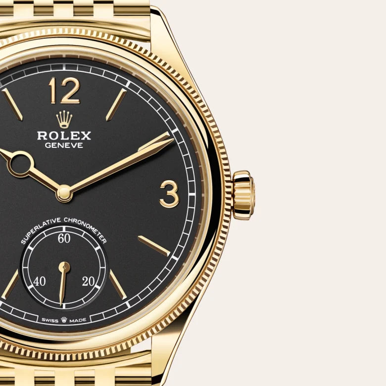 rolex 1908 in 18 ct yellow gold, m52508-0007 - Date & Time