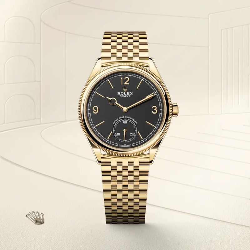 rolex 1908 in 18 ct yellow gold, m52508-0007 - Date & Time