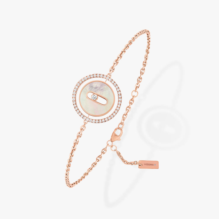 Pink Gold Diamond Bracelet