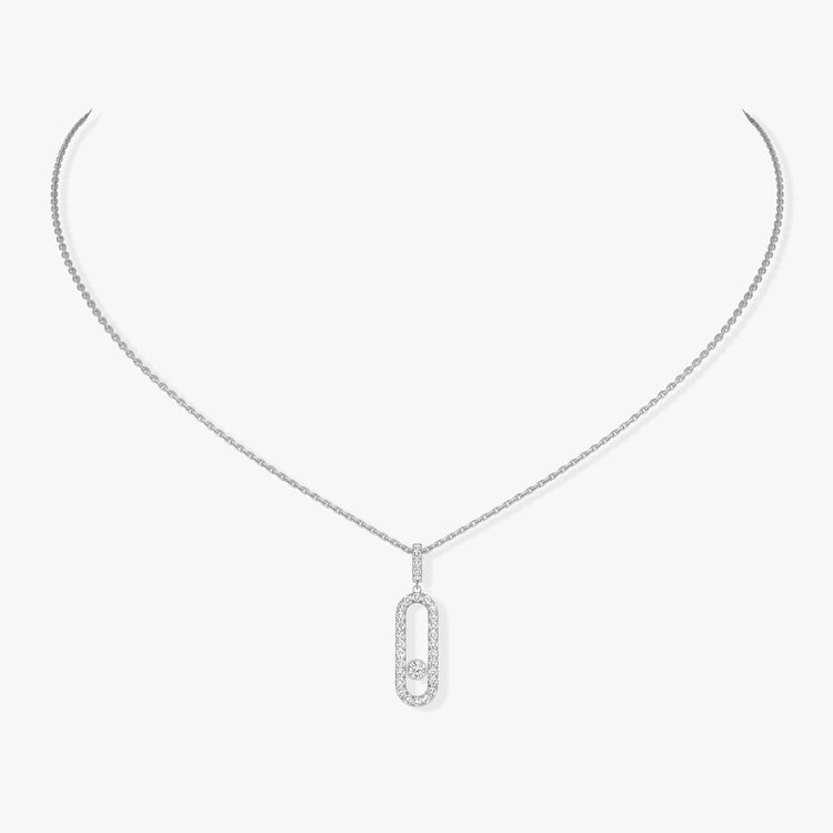 White Gold Diamond Necklace