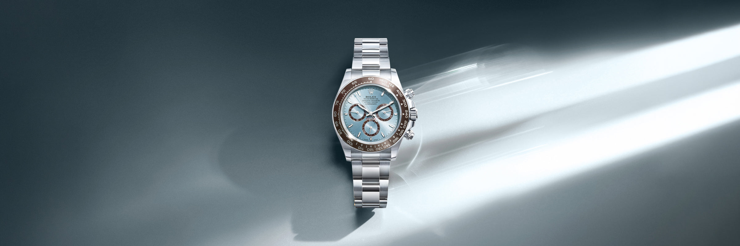 Rolex Cosmograph Daytona in Flexible metal blades overmoulded with