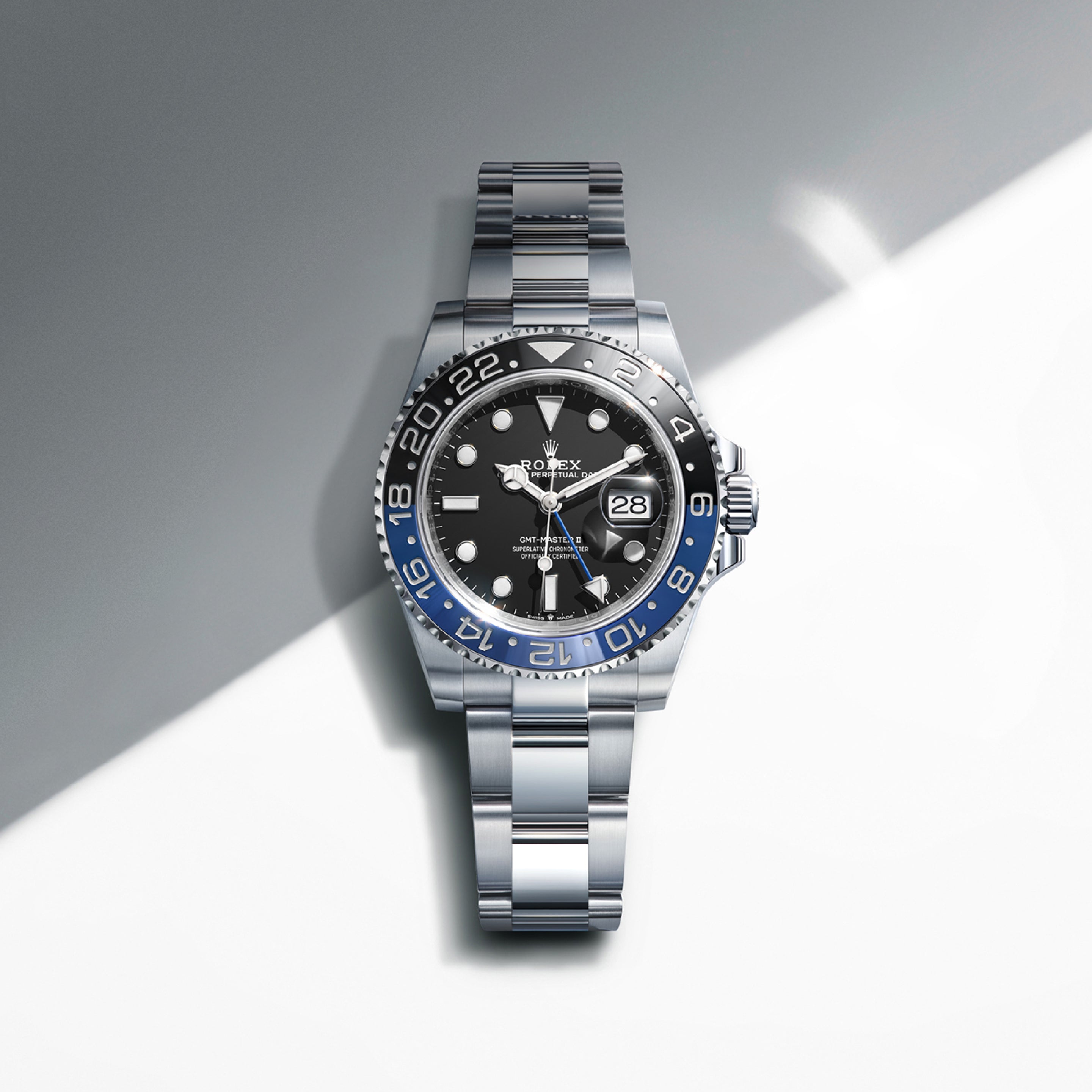 Rolex GMT-Master II in Oystersteel, M126710BLNR-0003 | Date & Time