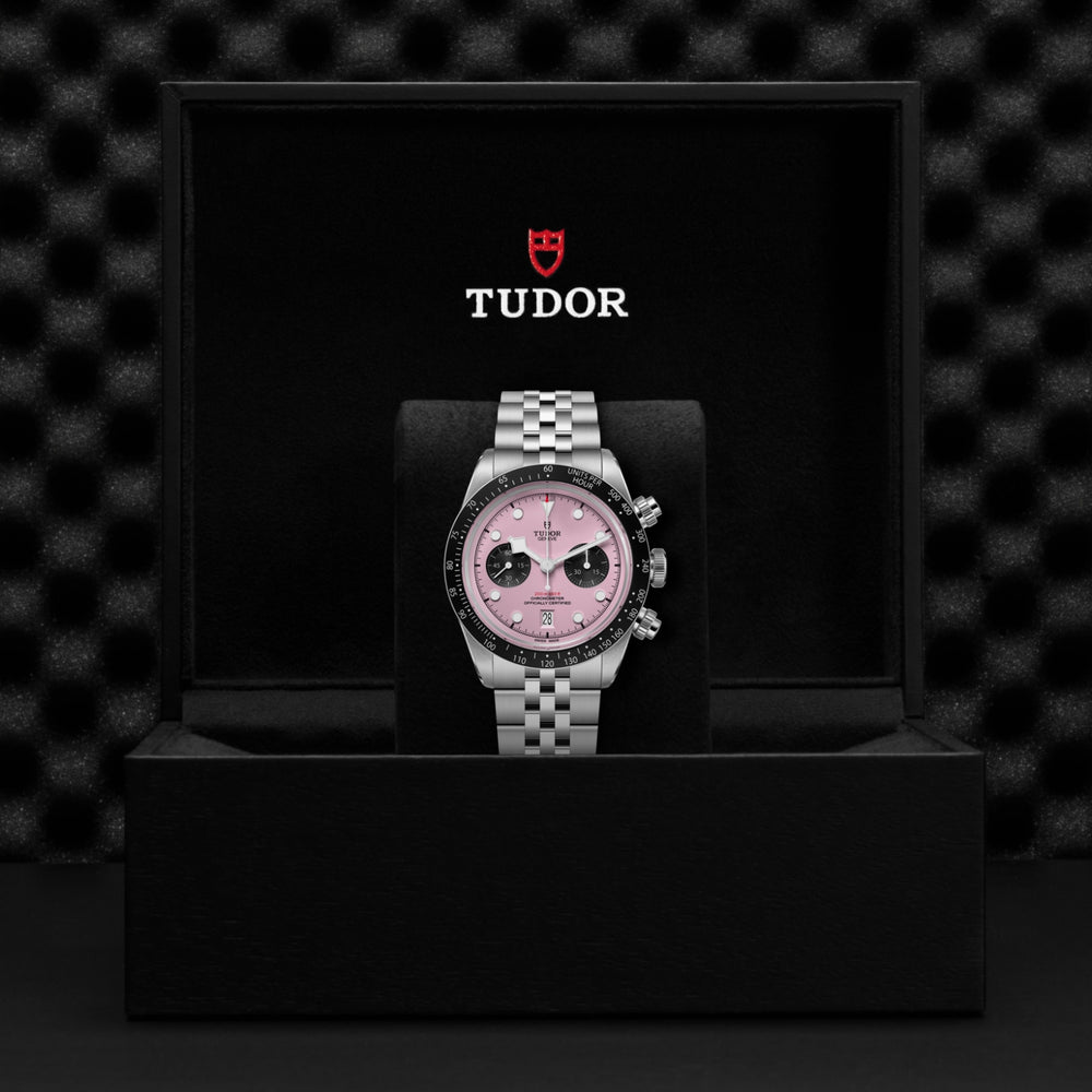 Tudor watch in its presentation box