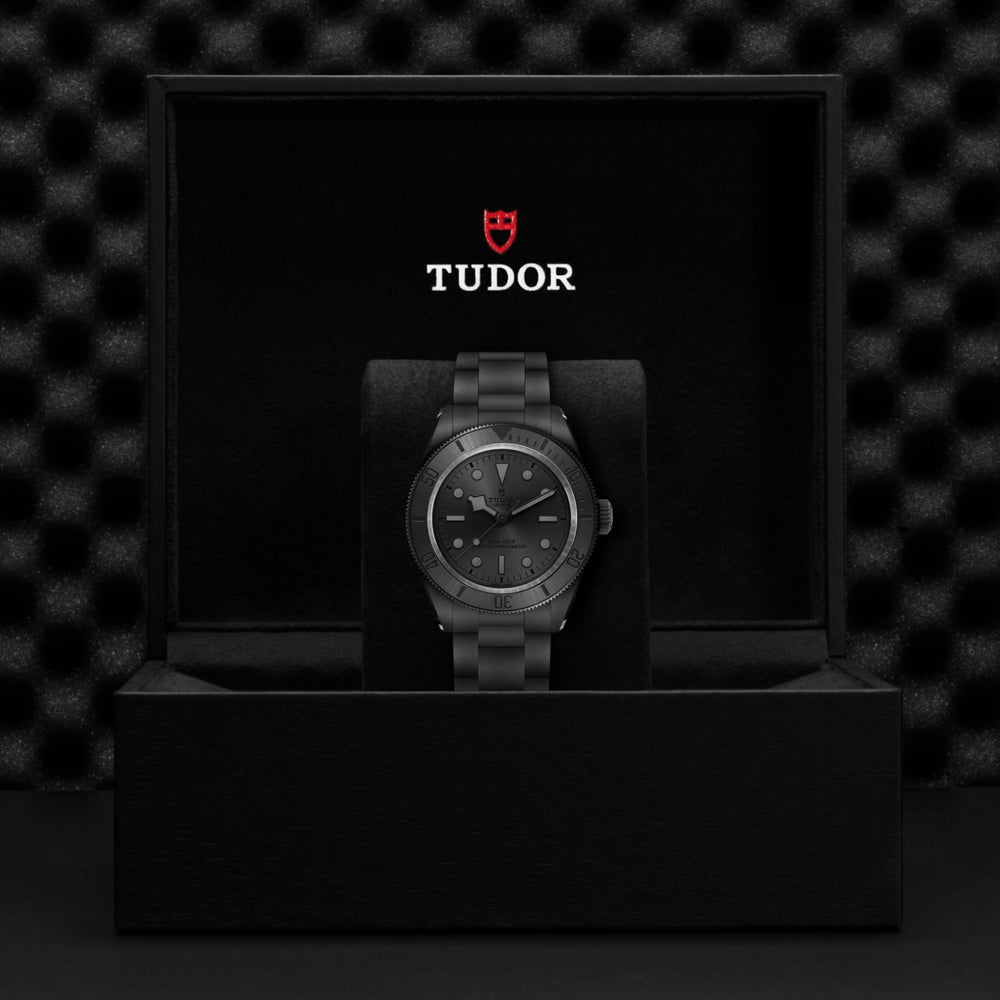 Tudor watch in its presentation box