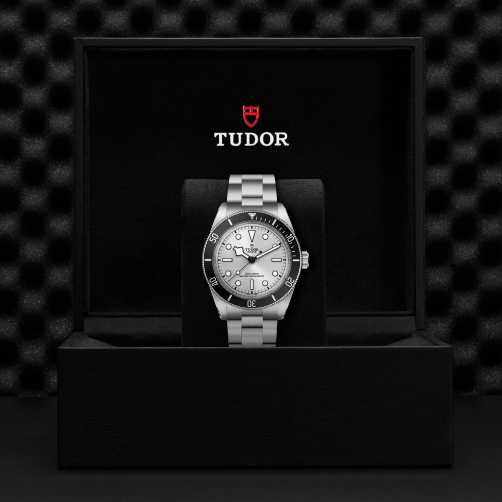 Tudor watch in its presentation box