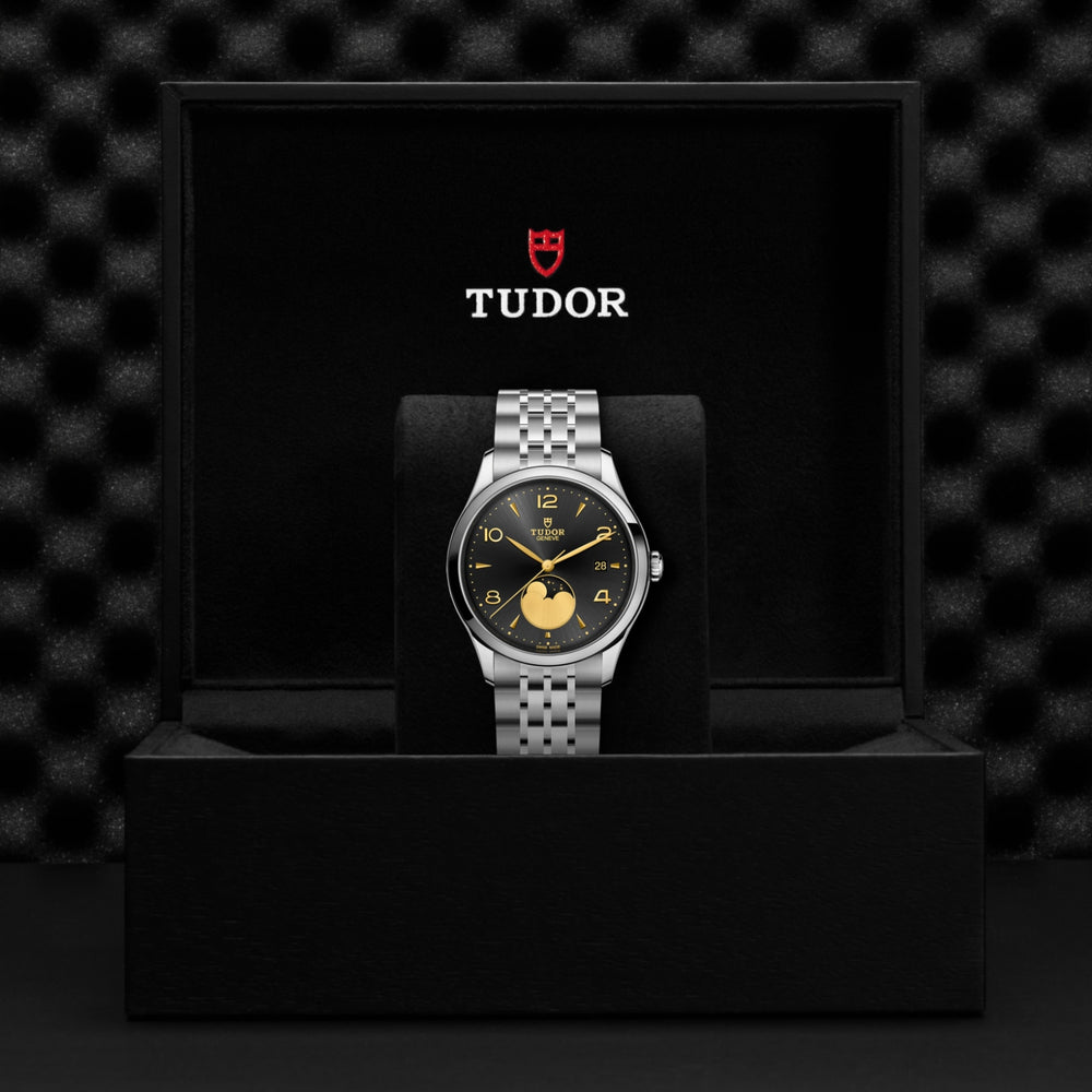 Tudor watch in its presentation box